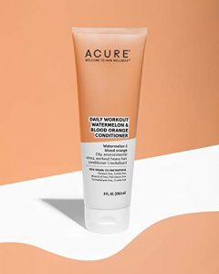 ACURE Daily Workout Watermelon Conditioner | 100% Vegan | For Oily, Environmental Stressed, Workout Heavy Hair | Watermelon & Blood Orange - Gentle E