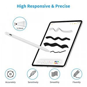 Dell Pen for 2 in 1 Touch Screens Laptops,Universal Active Stylus Pen Compatible with Dell Touch Screens Laptops on Drawing, White