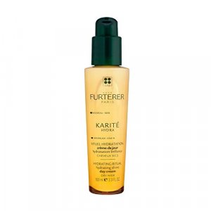 Rene Furterer KARITE HYDRA Hydrating Shine Day Cream, Dry Hair, No-Rinse Leave-in, Shea Oil, 3.3 oz.