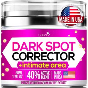 Dark Spot Remover for Face and Body, Intimate and Sensitive Areas - Dark Spot Corrector Treatment - Underarm Cream With Mulberry & Hyaluronic Acid -