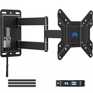 Mounting Dream UL Listed Lockable RV TV Mount for Most 17-43 inch TV, RV Mount for Camper Trailer Motor Home Boat Truck, Full Motion Unique One Step