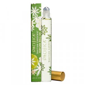 Pacifica Beauty Tahitian Gardenia Rollerball Clean Fragrance Perfume, Made with Natural & Essential Oils, 0.33 Fl Oz | Vegan + Cruelty Free | Phthala