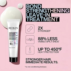 Redken Bonding Treatment for Damaged Hair Repair | Acidic Bonding Concentrate | For All Hair Types