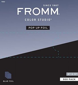 Fromm Color Studio Blue 5x11 Thick Pop Up Foil 500 Pack