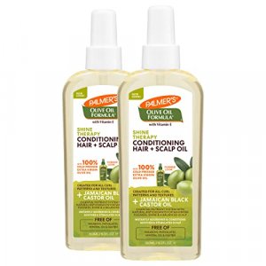 Palmers Olive Oil Formula Hair Conditioning and Scalp Oil Spray, Hydration and Shine Therapy for Dry or Damaged Hair, Promotes Scalp Health, 5.1 Oz (