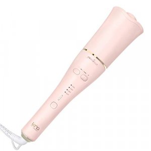 LENA Geniecurl Auto Hair Curling Wand with Ceramic Ionic Barrel and Smart Anti-Stuck Sensor, Professional Hair Curler Styling Tool for Long and Short