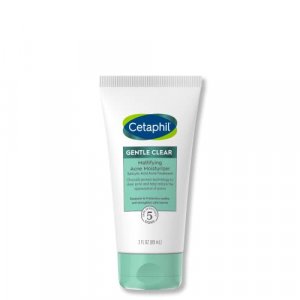 Cetaphil Face Moisturizer, Gentle Clear Mattifying Acne Moisturizer With 0.5% Salicylic Acid, Hydrates and Treats Sensitive Acne Prone Skin, Skin Car