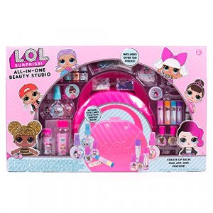 L.O.L. Surprise! All-in-One Beauty Studio by Horizon Group USA, Explore 3 Craft Activities. Create DIY Lip Balms, Nail Art & perfumes. Stickers, Frag