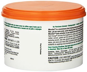 Permatex 95105 Fast Orange Antibacterial Foaming Hand Wash, 7.5 oz.