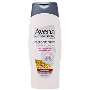 Avena Instituto Espaol Radiant Skin Body Lotion with Vitamin E and B3, Soft and Even Tone, for All Skin Types, 17 Fl Oz, Bottle