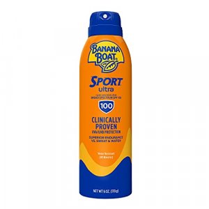Banana Boat Sport Ultra, Broad Spectrum Sunscreen Spray, SPF 100, 6oz.