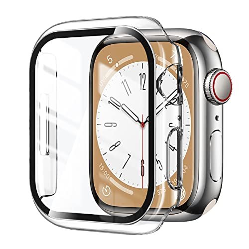 [ 8 Pack ] YMHML Screen Protector Compatible for Apple Watch 40mm SE Series  6 Series 5 Series 4, [Upgrade Flexible Film] Soft HD Clear Anti-Scratch
