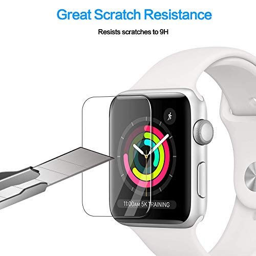 Apple watch series online 3 38mm tempered glass