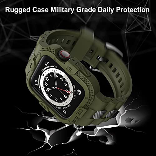 Military style on sale apple watch band