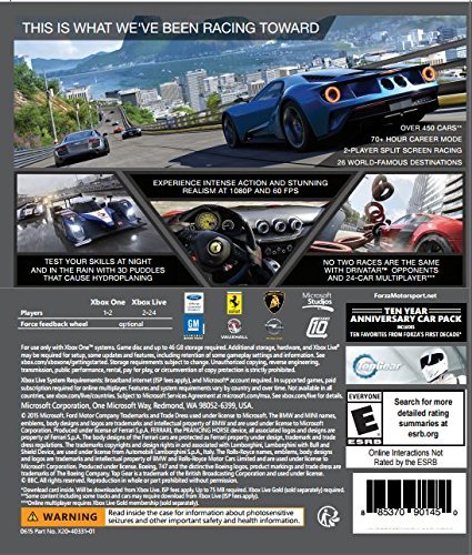 Forza Motorsport 6 Xbox One