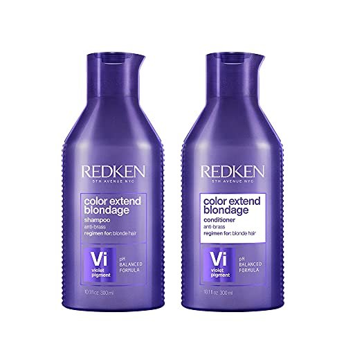 Redken Color Extend Blondage Color Depositing Purple Shampoo and  Conditioner | Hair Toner For Blonde Hair | Neutralizes Brass & Moisturizes  Hair | Wi - Shop Imported Products from USA to India Online - iBhejo