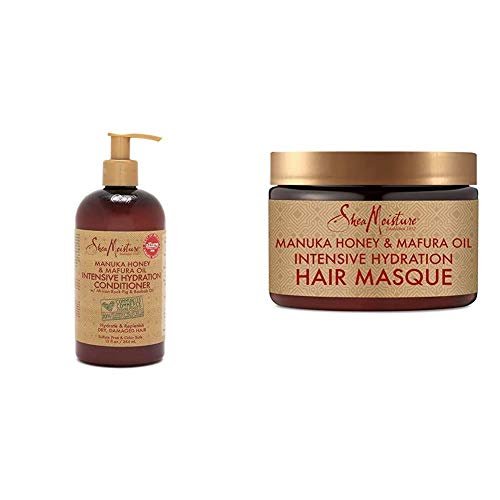 SheaMoisture Manuka Honey and Mafura Oil Intensive Hydration Conditioner  and Masque Hair Treatment - Imported Products from USA - iBhejo