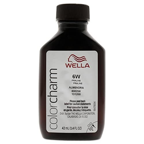 Wella Color Charm Permanent Liquid Hair Color for Gray Coverage 006W Praline