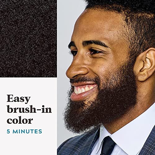 Just For Men Mustache & Beard, Beard Dye For Men With Brush Included For Easy  Application, With Biotin Aloe And Coconut Oil For Healthy Facial Hair - -  Imported Products from USA - iBhejo