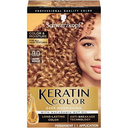 Schwarzkopf Keratin Color, Color & Moisture Permanent Hair Color Cream,   Honey Blonde - Shop Imported Products from USA to India Online - iBhejo