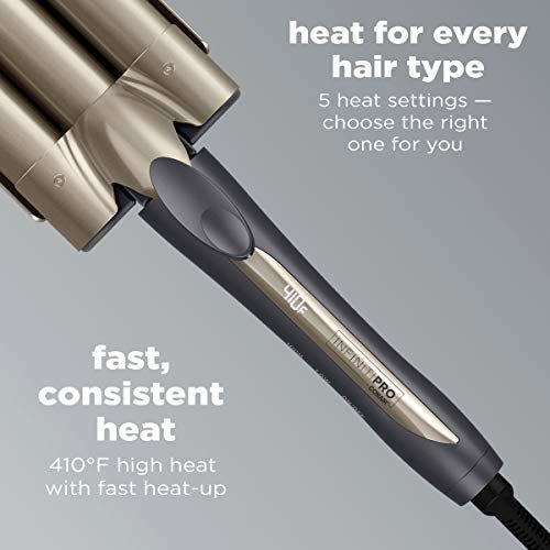 Infiniti pro conair 2025 curling iron heat settings