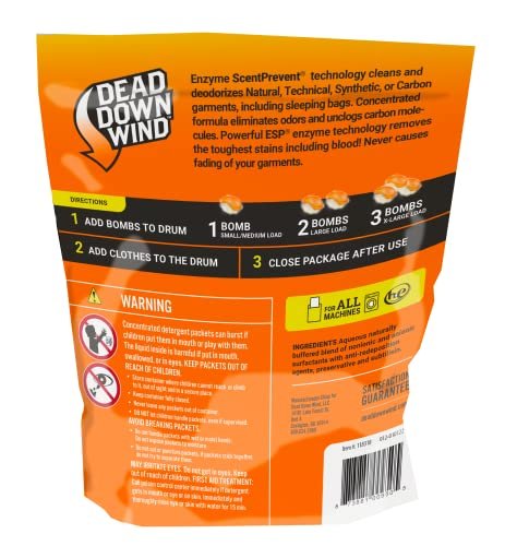 Dead Down Wind Laundry Bombs (28 Count Bag) - Imported Products from USA -  iBhejo