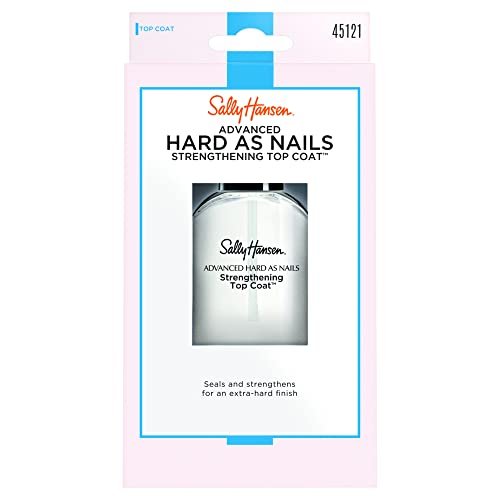 Sally Hansen Advanced Hard As Nails Strengthening Top Coat, Hard Finish,   Oz, Top Coat Nail Polish, Top Coat Nails, Nail Strengthener, Nail  Harde - Shop Imported Products from USA to India