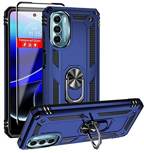 SunRemex for Motorola Moto G 5G Case with Tempered Glass Screen