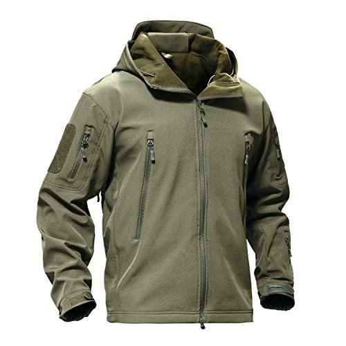 Tacvasen men's 2025 tactical fleece jacket