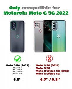 for Motorola Moto G 5G 2022 Case: Dual Layer Shockproof Heavy Duty Protection | Military Grade Drop Proof Protective Phone Cases | Hybrid Hard Shell