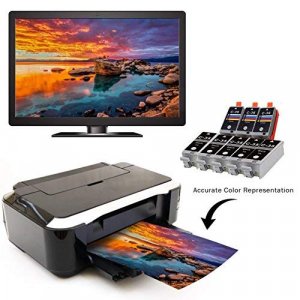 Limeink 8 Pack Compatible PGI-35 & CLI-36 Ink Cartridges (5 Black, 3 Color) Color Set Use for PIXMA iP100 PIXMA iP110 Series Printers 1509b002 1511B0