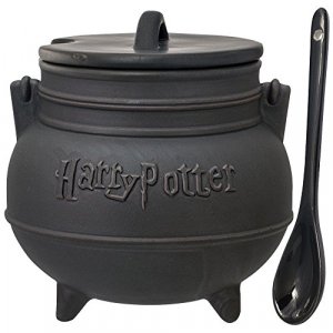 Harry Potter - 48013 Harry Potter Cauldron Soup Mug with Spoon, Standard, Black