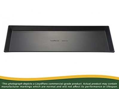 LloydPans Kitchenware Hard Anodized 5 Inch by 15 Inch Flatbread Pizza Pan Made in the USA