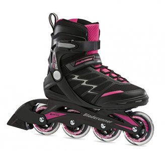 Bladerunner by Rollerblade Advantage Pro XT Women's Adult Fitness Inline Skate, Black and Pink, Inline Skates , 9
