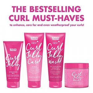 Umberto Giannini Curl Jelly Scrunching Jelly, Vegan & Cruelty Free Frizz Solution Gel for Curly or Wavy Hair, 200 ml