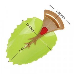 Yonisun Faucet Cover, Leaf Design Safety Faucet Extender For Children Toddler Kids Hand Washing Baby Kids Hand Wash Helper Bathroom Sink(2PCS/Pack)