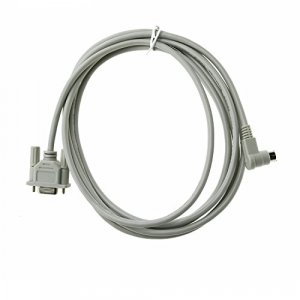 Avanexpress Micrologix Programming Cable, Compatible 1761-CBL-PM02 1000, 1100, 1200, 1500 Series with 8 Pin Round and 90 Degree End