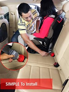 Eztotz BuckleShield - Seat Belt Lock Cover - Prevents Kids from Unbuckling Seat Belt Buckle & Booster Seat - Premium Heavy Duty ABS Plastic & Univers
