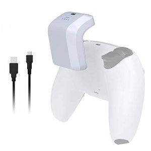 NexiGo PS5 Controller Accessories Rechargeable Battery Pack,1500mAh with LED Indicator, Play and Charge Kit for Playstation 5 Controller with USB Typ