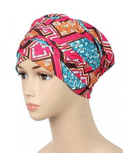 Easy Wearing African Head Wrap,Long Scarf Turban Shawl Hair Bohemian Headwrap