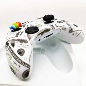 2pcs Silicone Skin Grip Case Cover for Xbox Series X/S Controller, Rubber Protector for Xbox Series X/S (6pcs Thumb Joystick Grips) (Series X/S-3)