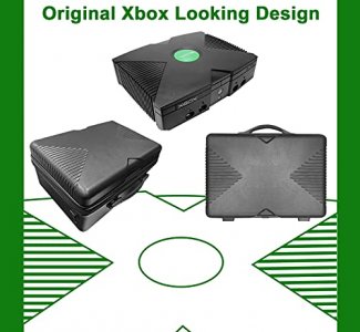 Xbox Series X Carrying Case, Compatible with XSX Console/Controllers/Headset/Games and Other Accessories - Protective Travel Case with Hard Shell & C