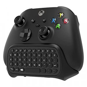 Controller Keyboard for Xbox Series X/Series S/One/S/ Controller, MENEEA Mini Game Chatpad Keypad with Audio/3.5mm Headset Jack & 2.4Ghz Receiver Acc