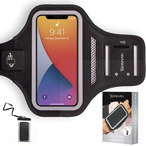 Phone Armband Case with Waterproof Phone Case for iPhone 13 Mini/13/13 Pro/12 Mini/12/12 Pro/11/11 Pro/X/XR/XS/SE/8/7/6/5. Phone Arm Bands for Runnin