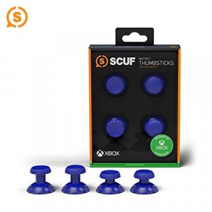 SCUF Instinct Interchangeable Thumbsticks Blue 4 Pack, Replacement Joysticks Only for SCUF Instinct Pro Performance Xbox Series X|S Controller - Xbox