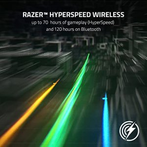 Razer DeathAdder V2 Pro Wireless Gaming Mouse: 20K DPI Optical Sensor - 3X Faster Than Mechanical Optical Switch - Chroma RGB Lighting - 70 Hr Batter