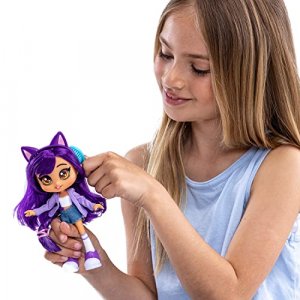 Aphmau Fashion Doll; 5 Awesome Surprises, 1 of 3 Exclusive Glitter MeeMeows Mini Figure, Feline Fashion