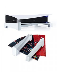 NexiGo PS5 Horizontal Stand Modular System, [Minimalist Design], Base Stand  with Headset Holder, Hard Drive and Media Remote Slots, Compatible with  Playstation 5 Disc & Digital Editions : : Video Games