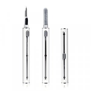 Airpod 1 2 3 Cleaner Kit, Cleaning Pen with Soft Brush,3 in 1 Multifunction Earbud Cleaning Kit for Bluetooth Earphones Case Headphones Cleaning Tool