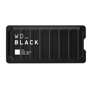WD_BLACK 1TB P40 Game Drive SSD - Up to 2,000MB/s, RGB Lighting, Portable External Solid State Drive SSD, Compatible with Playstation, Xbox, PC, & Ma